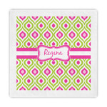 Ogee Ikat Standard Decorative Napkins (Personalized)