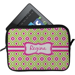 Ogee Ikat Tablet Case / Sleeve - Small (Personalized)