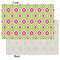 Ogee Ikat Tissue Paper - Heavyweight - Small - Front & Back