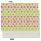 Ogee Ikat Tissue Paper - Lightweight - Large - Front & Back