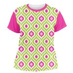 Ogee Ikat Women's Crew T-Shirt - Large