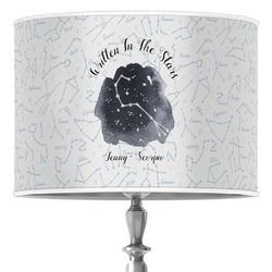 Zodiac Constellations Drum Lamp Shade (Personalized)