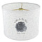 Zodiac Constellations 8" Drum Lampshade - ANGLE Poly-Film