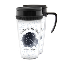 Zodiac Constellations Acrylic Travel Mug (Personalized)