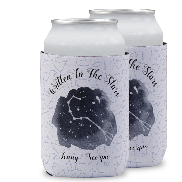 Custom Zodiac Constellations Can Cooler (12 oz) w/ Name or Text