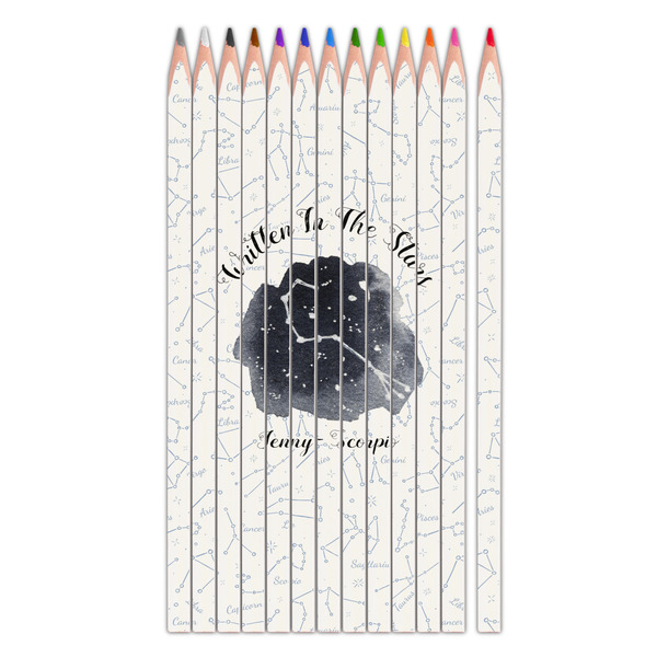 Custom Zodiac Constellations Colored Pencils (Personalized)