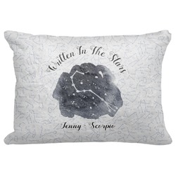 Zodiac Constellations Decorative Baby Pillowcase - 16"x12" (Personalized)