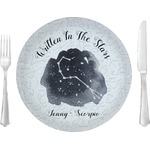 Zodiac Constellations 10" Glass Lunch / Dinner Plates - Single or Set (Personalized)