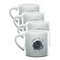 Zodiac Constellations Double Shot Espresso Mugs - Set of 4 Front