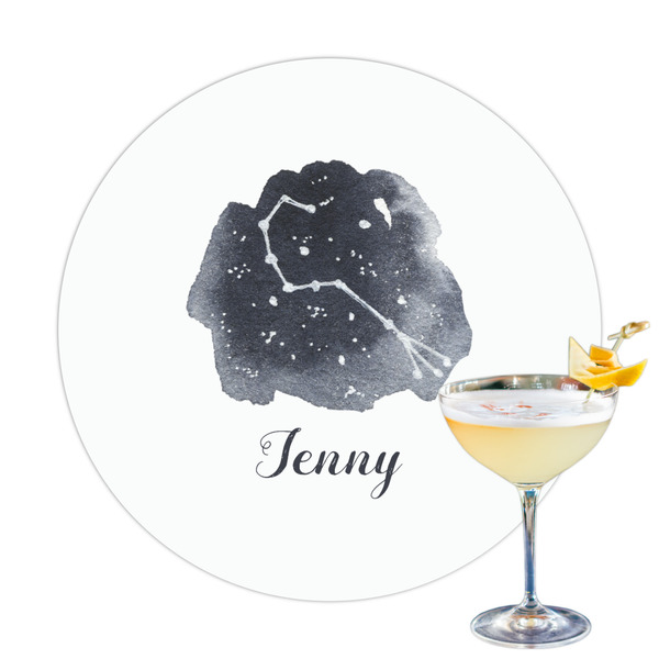 Custom Zodiac Constellations Printed Drink Topper (Personalized)