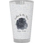 Zodiac Constellations Pint Glass - Full Color (Personalized)