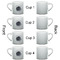 Zodiac Constellations Espresso Cup - 6oz (Double Shot Set of 4) APPROVAL