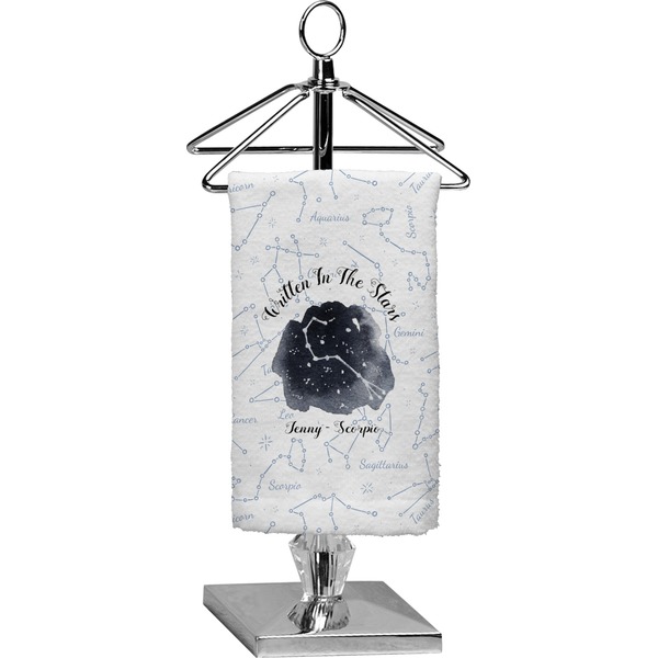 Custom Zodiac Constellations Finger Tip Towel - Full Print (Personalized)