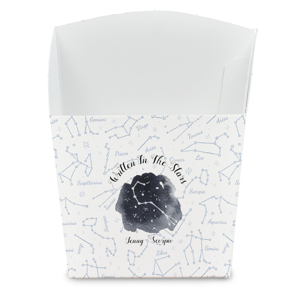 Custom Zodiac Constellations French Fry Favor Boxes (Personalized)