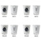 Zodiac Constellations Glass Shot Glass - Standard - Set of 4 - APPROVAL