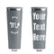 Zodiac Constellations Grey RTIC Everyday Tumbler - 28 oz. - Front and Back