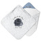 Zodiac Constellations Hooded Baby Towel- Main