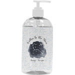 Zodiac Constellations Plastic Soap / Lotion Dispenser (16 oz - Large - White) (Personalized)