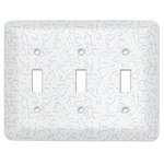 Zodiac Constellations Light Switch Cover (3 Toggle Plate)