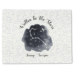 Zodiac Constellations Single-Sided Linen Placemat - Single w/ Name or Text