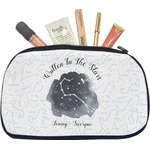 Zodiac Constellations Makeup / Cosmetic Bag - Medium (Personalized)