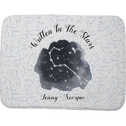 Zodiac Constellations Memory Foam Bath Mat - 48"x36" (Personalized)