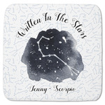 Zodiac Constellations Memory Foam Bath Mat - 48"x48" (Personalized)