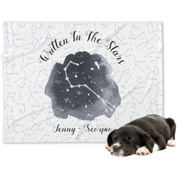 Zodiac Constellations Dog Blanket - Regular (Personalized)