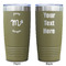 Zodiac Constellations Olive Polar Camel Tumbler - 20oz - Double Sided - Approval