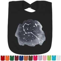 Zodiac Constellations Cotton Baby Bib