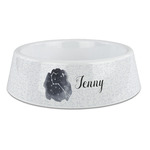 Zodiac Constellations Plastic Dog Bowl - Large (Personalized)