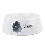 Zodiac Constellations Plastic Dog Bowl - Medium (Personalized)