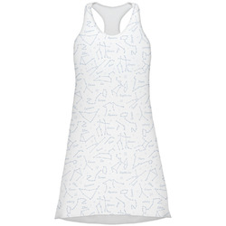 Zodiac Constellations Racerback Dress - Large