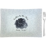 Zodiac Constellations Rectangular Glass Appetizer / Dessert Plate - Single or Set (Personalized)