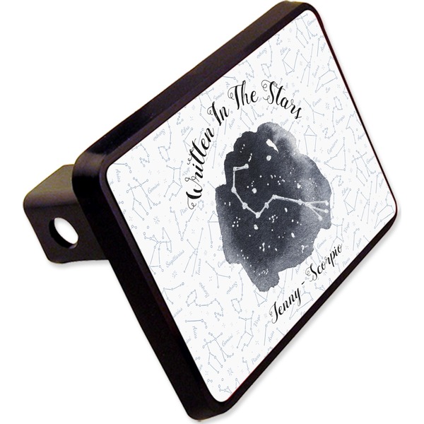 Custom Zodiac Constellations Rectangular Trailer Hitch Cover - 2" (Personalized)