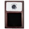 Zodiac Constellations Red Mahogany Sticky Note Holder - Flat