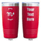 Zodiac Constellations Red Polar Camel Tumbler - 20oz - Double Sided - Approval