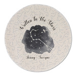 Zodiac Constellations Round Linen Placemat - Single Sided (Personalized)