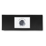 Zodiac Constellations Rubber Bar Mat (Personalized)