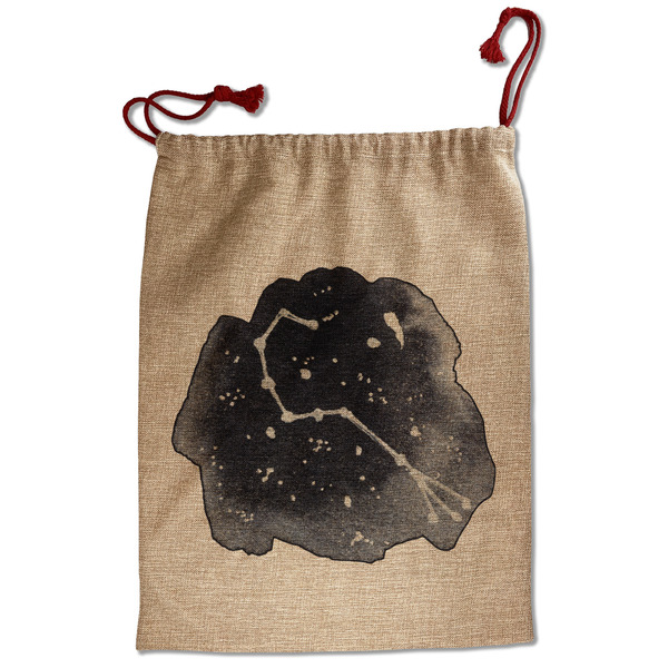 Custom Zodiac Constellations Santa Sack - Front (Personalized)