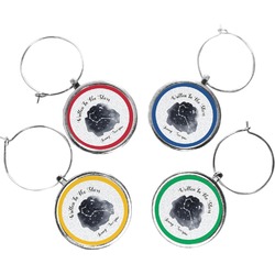 Zodiac Constellations Wine Charms (Set of 4) (Personalized)