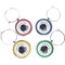 Zodiac Constellations Wine Charms (Set of 4) (Personalized)