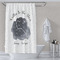 Zodiac Constellations Shower Curtain Lifestyle