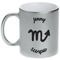 Zodiac Constellations Silver Mug - Main