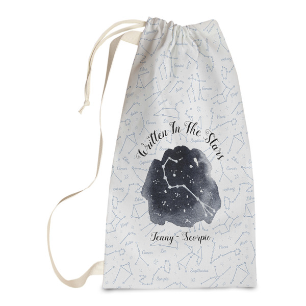 Custom Zodiac Constellations Laundry Bags - Small (Personalized)