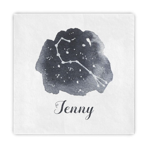 Custom Zodiac Constellations Standard Decorative Napkins (Personalized)