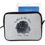 Zodiac Constellations Tablet Case / Sleeve - Large (Personalized)