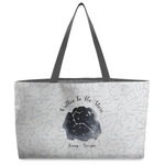 Zodiac Constellations Beach Totes Bag - w/ Black Handles (Personalized)