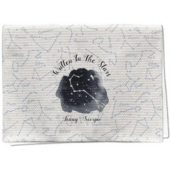 Zodiac Constellations Kitchen Towel - Waffle Weave - Full Color Print (Personalized)