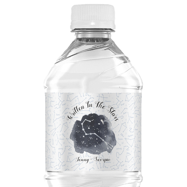 Custom Zodiac Constellations Water Bottle Labels - Custom Sized (Personalized)